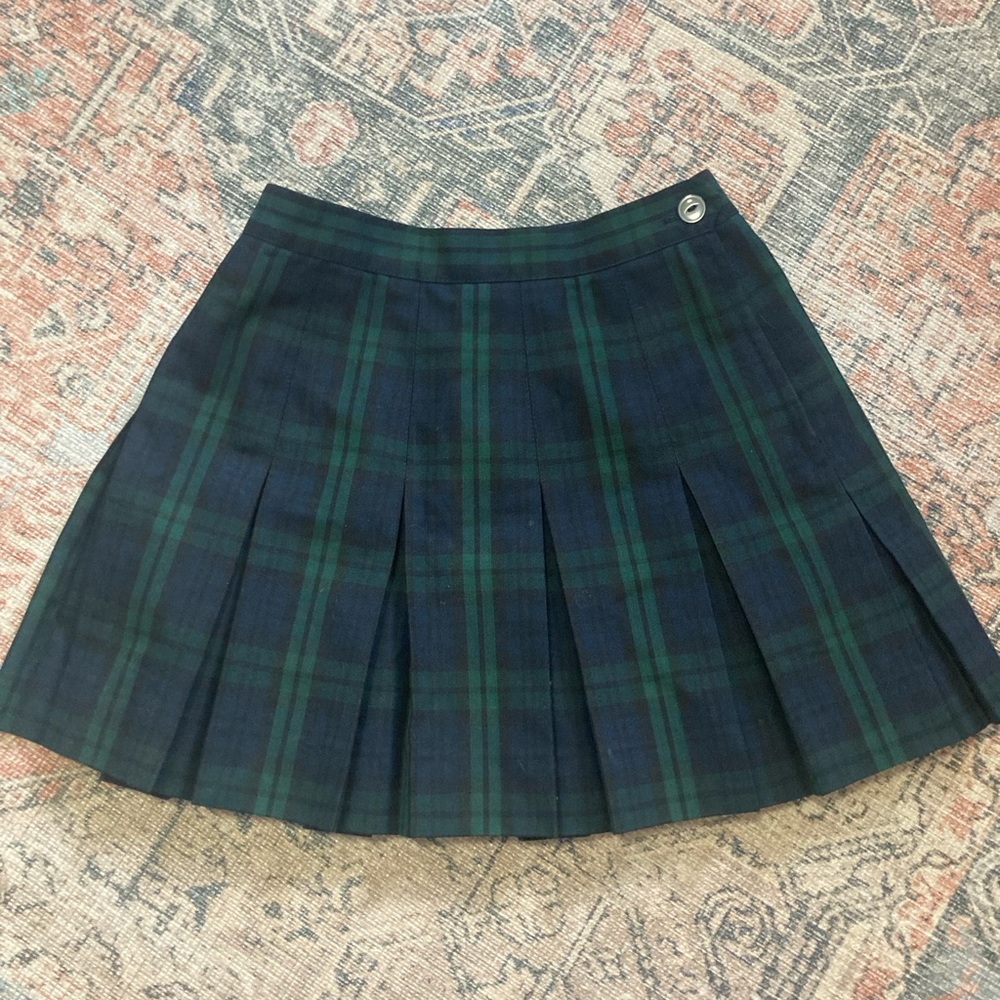 Flynn O’Hara size 6 skirt in blue and green